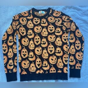 Halloween pumpkin/ jack o lantern sweater